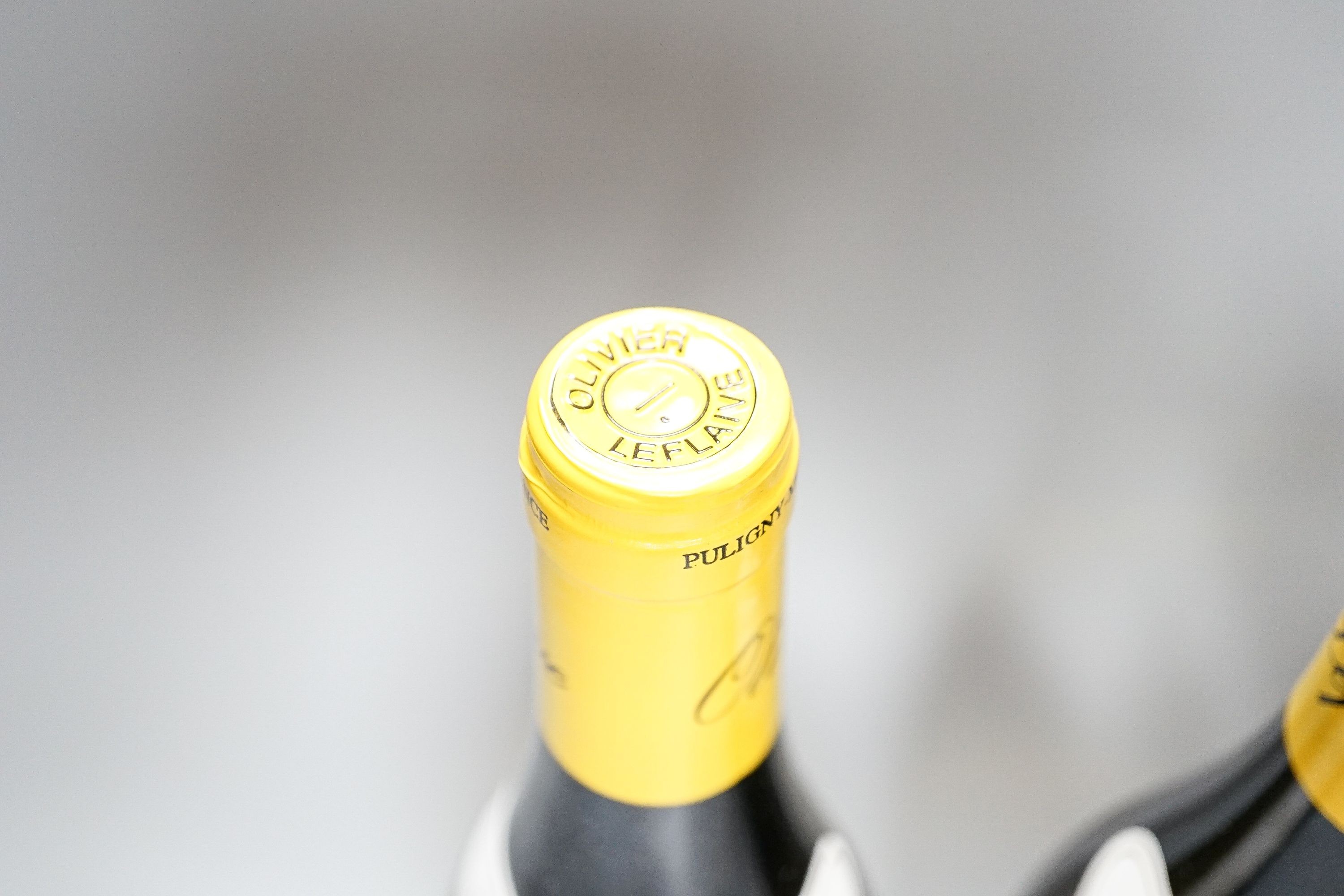 Three bottles of Olivier Leflaive Meursault, 2011, 75cl.
